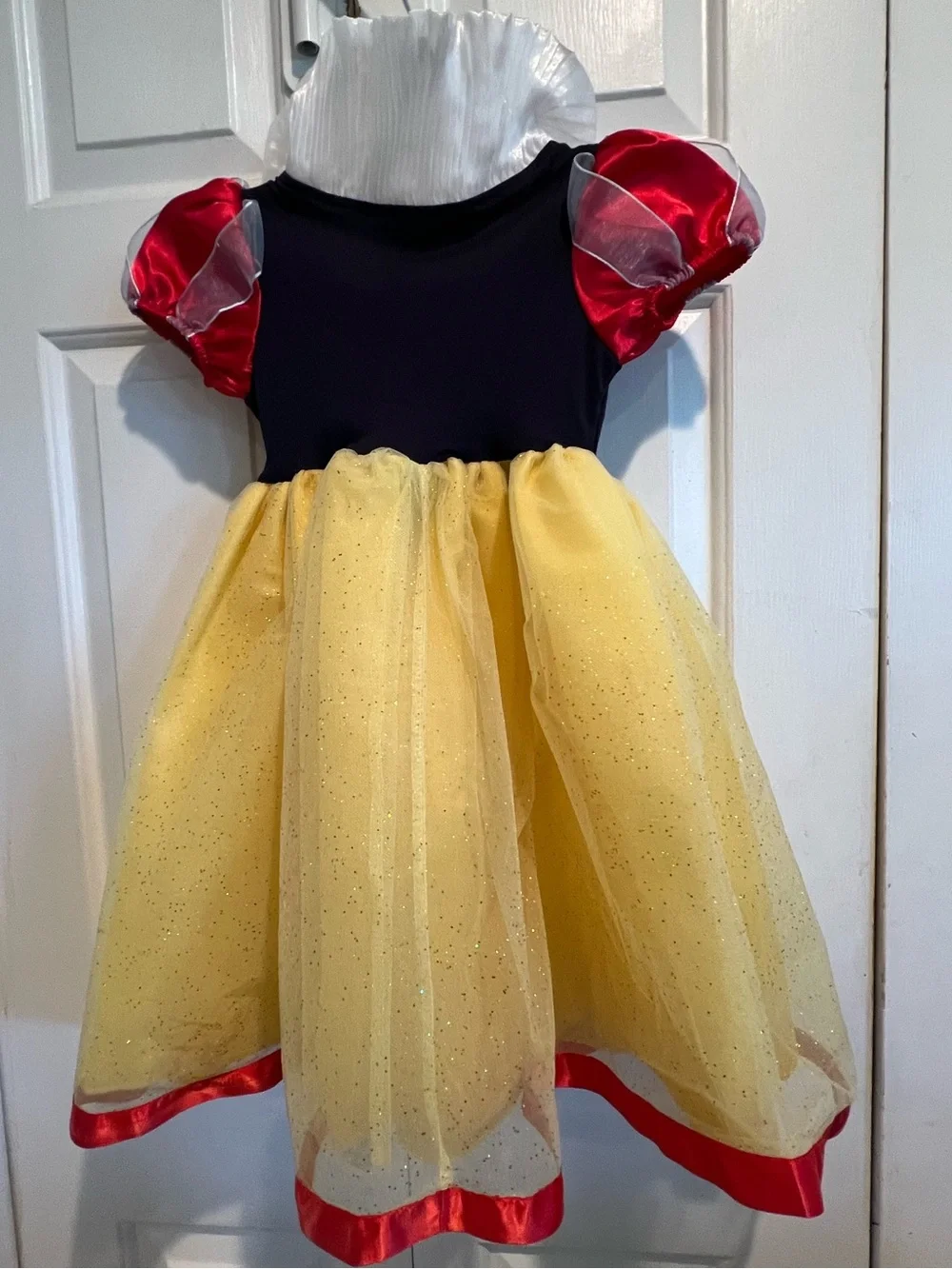 Girls ❄️ SNOW WHITE Costume Fairy Tale Princess Dress, Halloween Disney